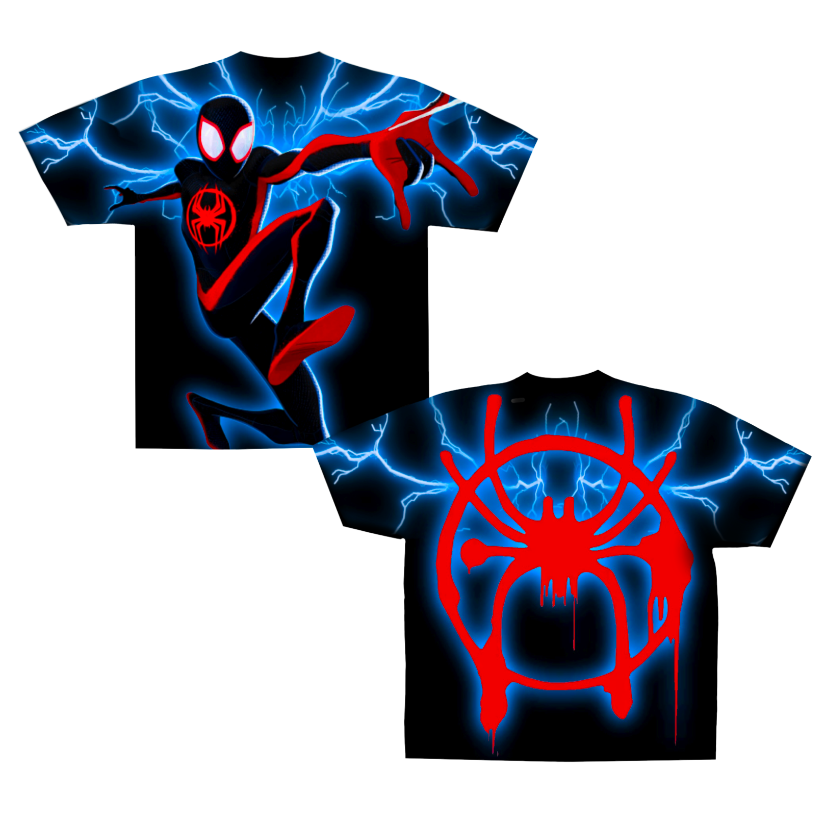 MILES MORALES LIGHTNING TEE